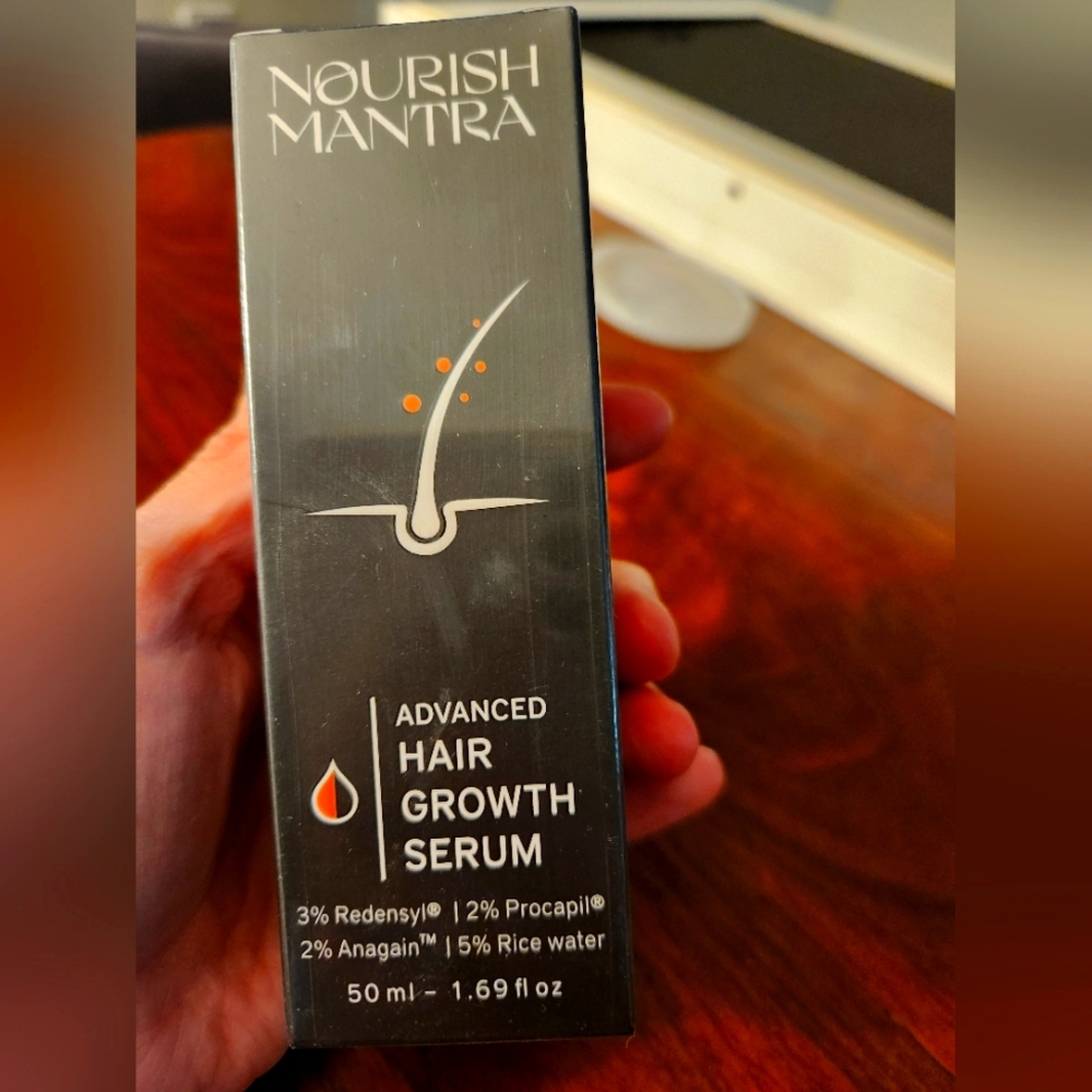 NIB Nourish Mantra Hair Growth Serum